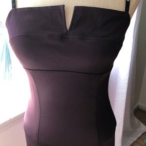 COPY - Eggplant Club Dress Size Medium 67Poly 30Nylon